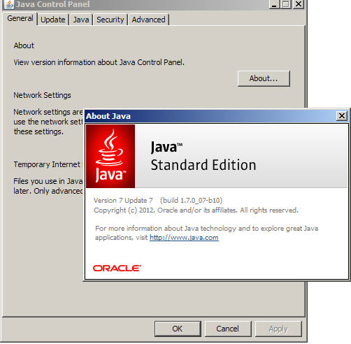 To check the Java Version Number in Windows