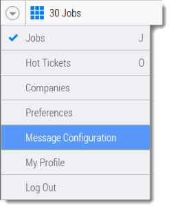 Message Configuration