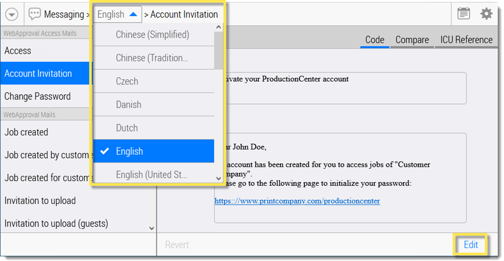 Messagetype Configuration On Operating System Message Configuration