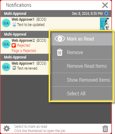 Notifications
