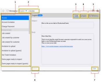 Message Configuration